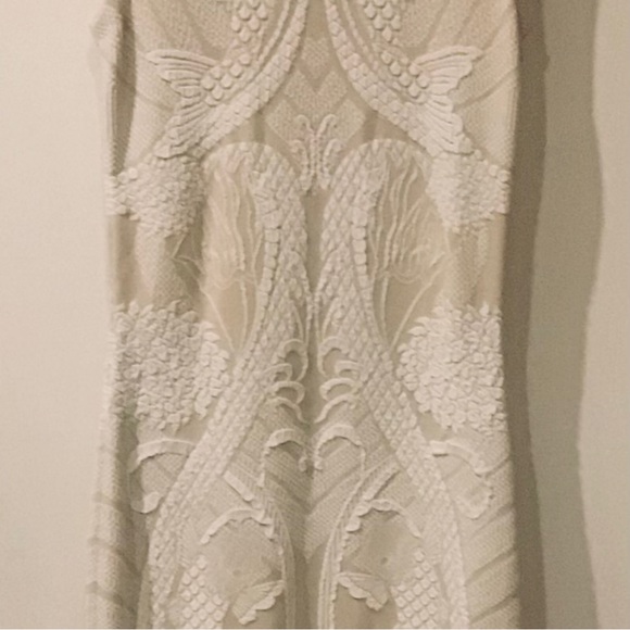 Alexander McQueen -  3D KOI JACQUARD KNIT DRESS - IVORY - S - Picture 4 of 14
